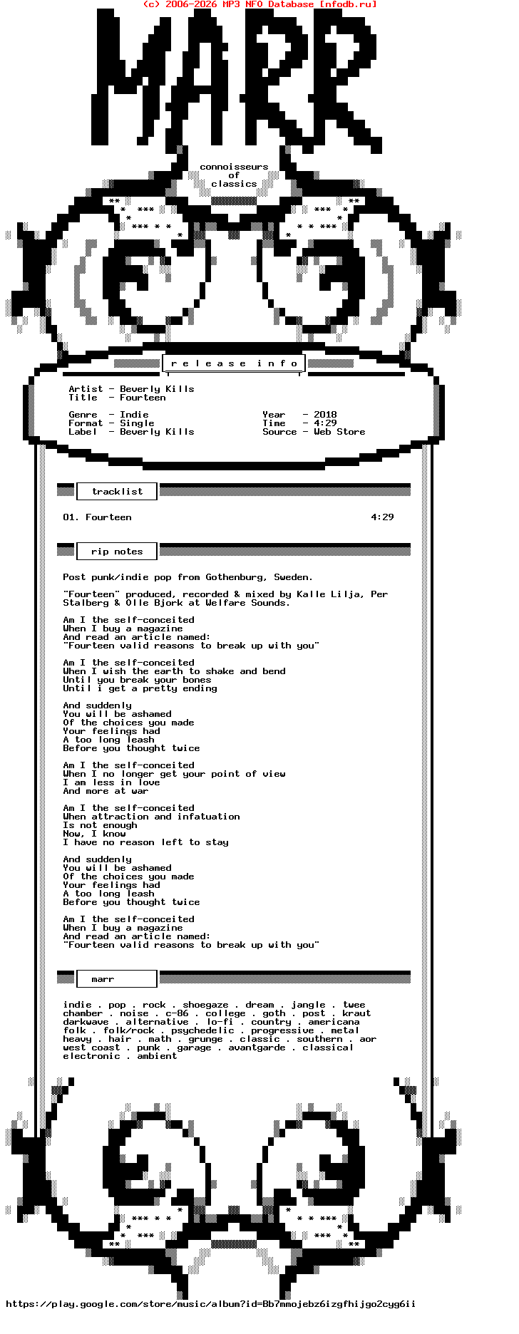 Beverly_Kills-Fourteen-Single-WEB-2018-Marr