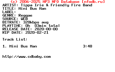Tippa_Irie_And_Friendly_Fire_Band-Mini_Bus_Man-Single_Web-2020