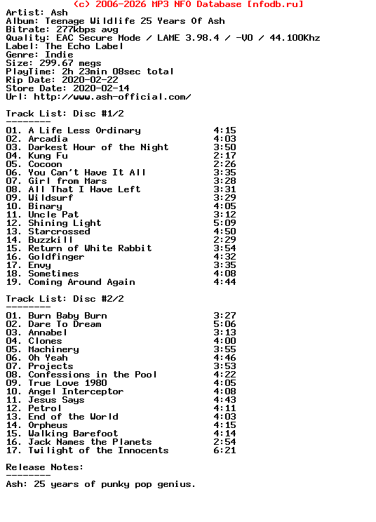 Ash-Teenage_Wildlife_25_Years_Of_Ash-2CD-2020
