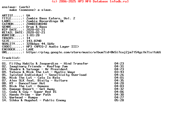 VA-Zombie_Bass_Eaters_Vol_2-(ZOMBIEUK040)-WEB-2020