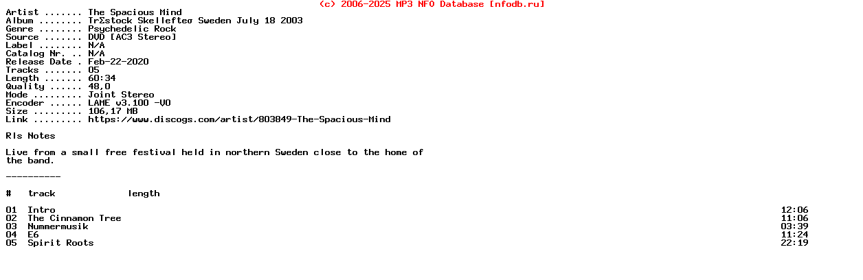 The_Spacious_Mind-Traestock_Skelleftea_Sweden_July_18_2003-DVD-2006