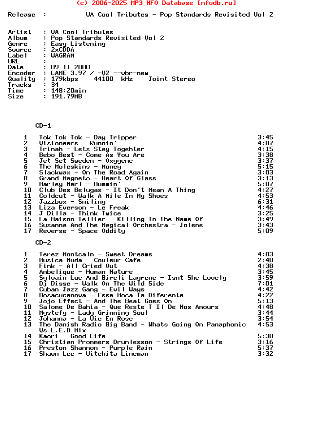 VA-Cool_Tributes-Pop_Standards_Revisited_Vol_2-2CD-2008