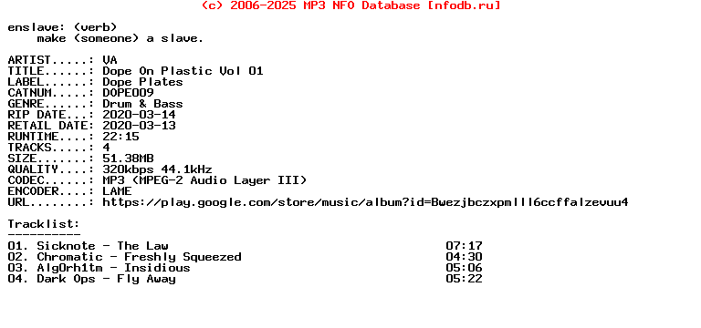 VA-Dope_On_Plastic_Vol_01-(DOPE009)-WEB-2020