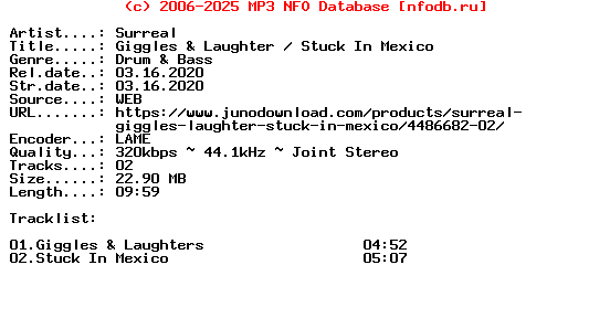 Surreal-Giggles_And_Laughter__Stuck_In_Mexico-(CLS302)-WEB-2020