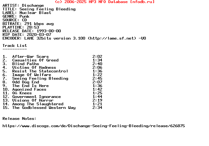 Dischange-Seeing_Feeling_Bleeding-1993