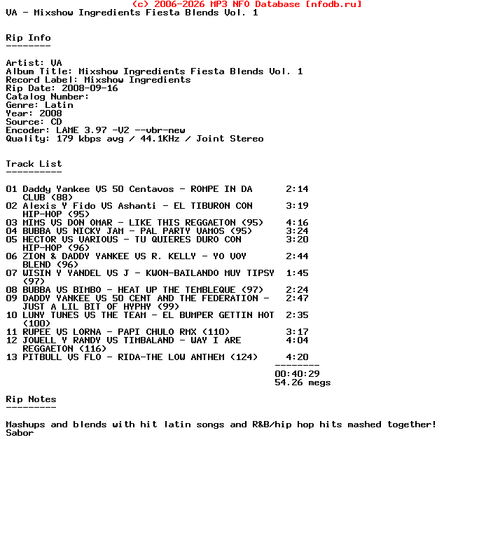 VA-Mixshow_Ingredients_Fiesta_Blends_Vol._1-SP-2008