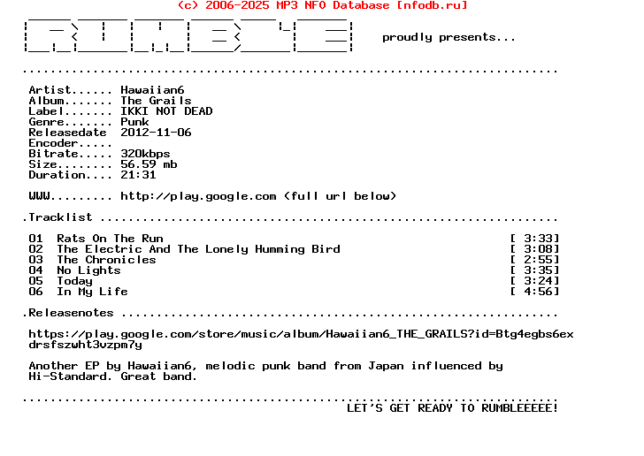 Hawaiian6-The_Grails-(WEB)-2012