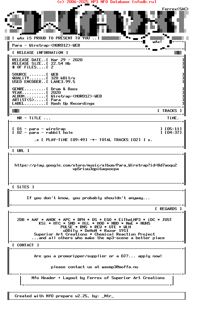 Para-Wiretrap-(MUR012)-WEB-2020