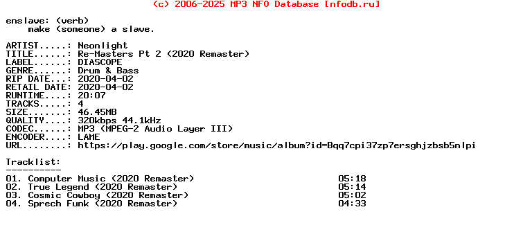Neonlight-Re-Masters_Pt_2_(2020_REMASTER)-WEB-2020