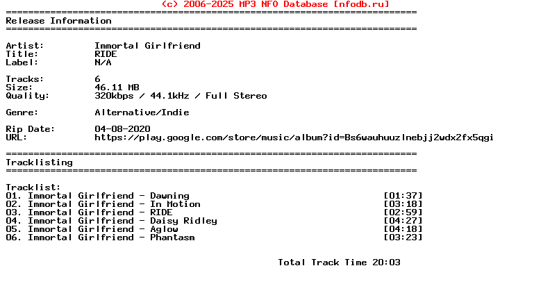 Immortal_Girlfriend-Ride-WEB-2020