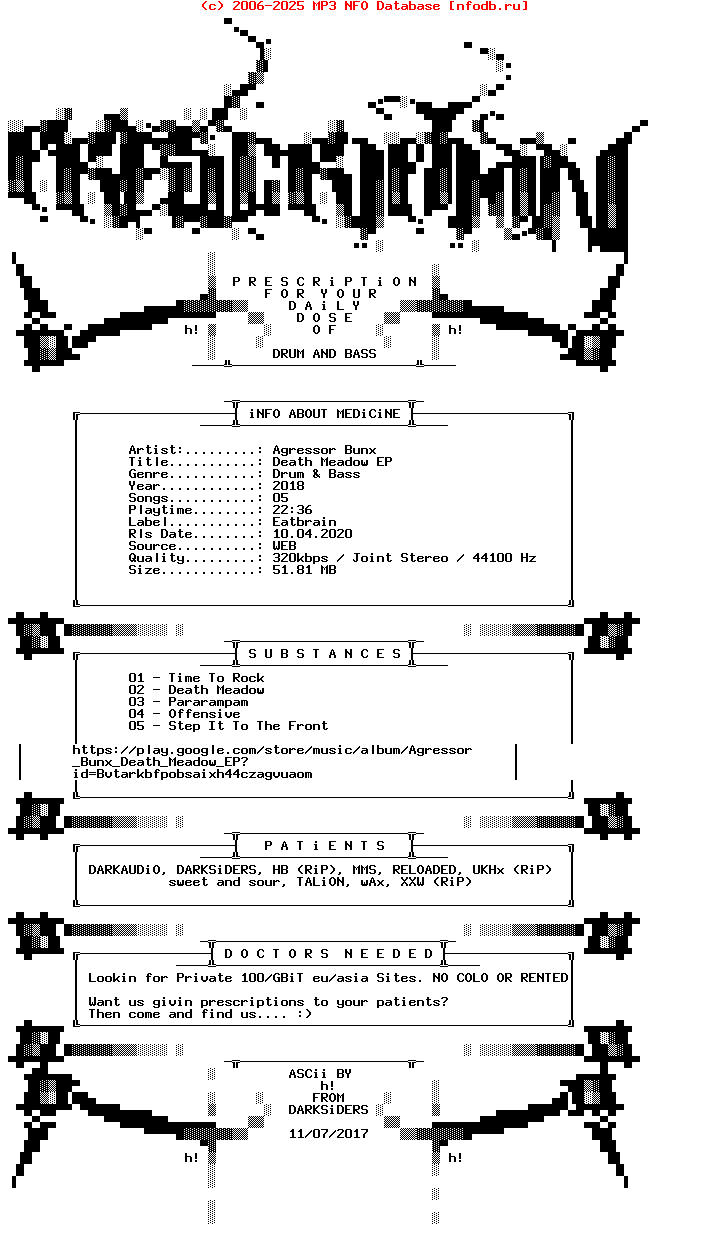 Agressor_Bunx-Death_Meadow_Ep-(EATBRAIN069)-WEB-2018