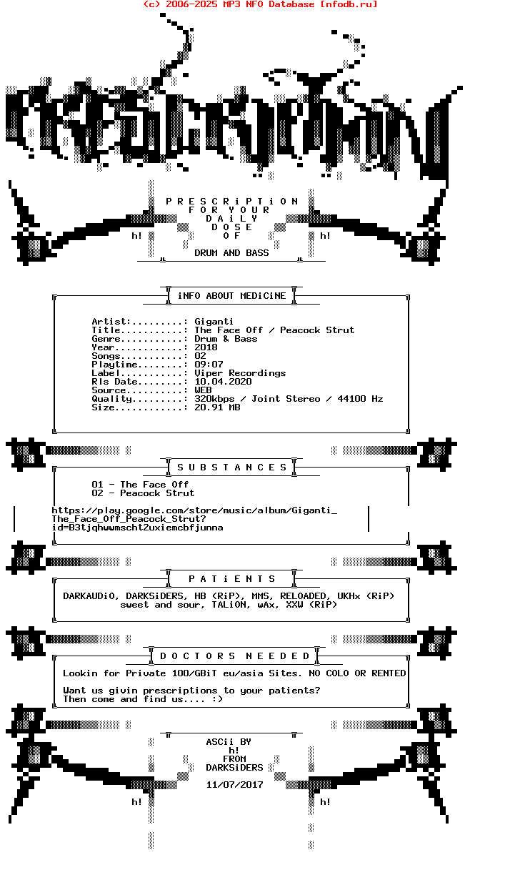 Giganti-The_Face_Off_Peacock_Strut-(VPR159)-Single-WEB-2018