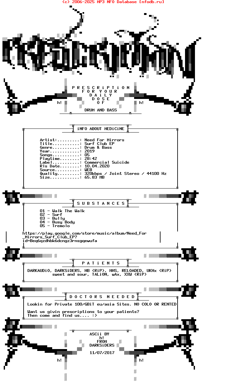 Need_For_Mirrors-Surf_Club_Ep-(SUICIDE105)-WEB-2019
