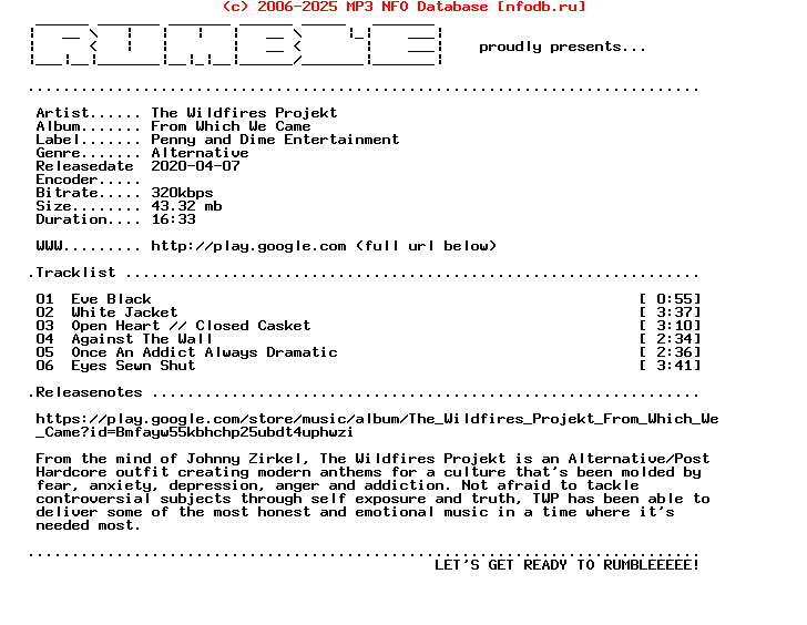 The_Wildfires_Projekt-From_Which_We_Came-(WEB)-2020