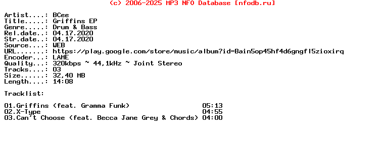 Bcee-Griffins_Ep-(LIQ070)-WEB-2020