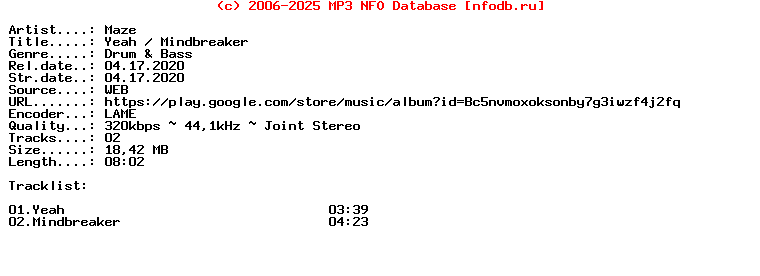 Maze-Yeah__Mindbreaker-(OCT019)-WEB-2020