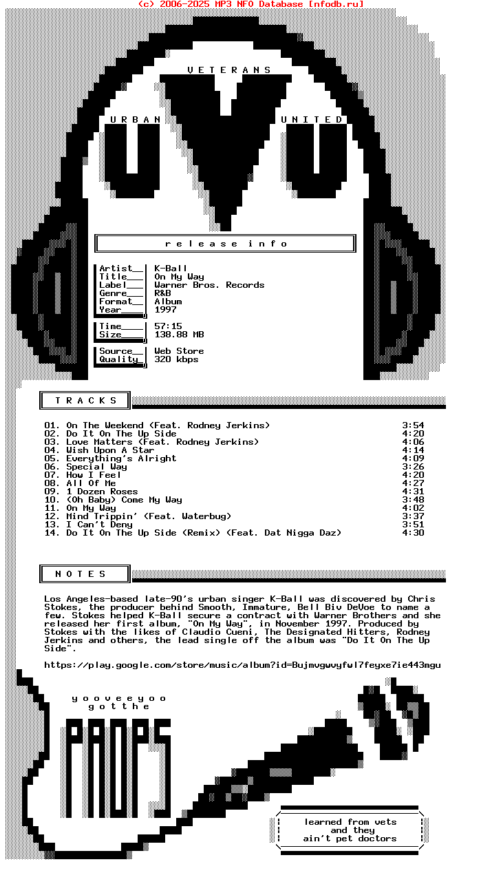 K-Ball-On_My_Way-WEB-1997-Uvu