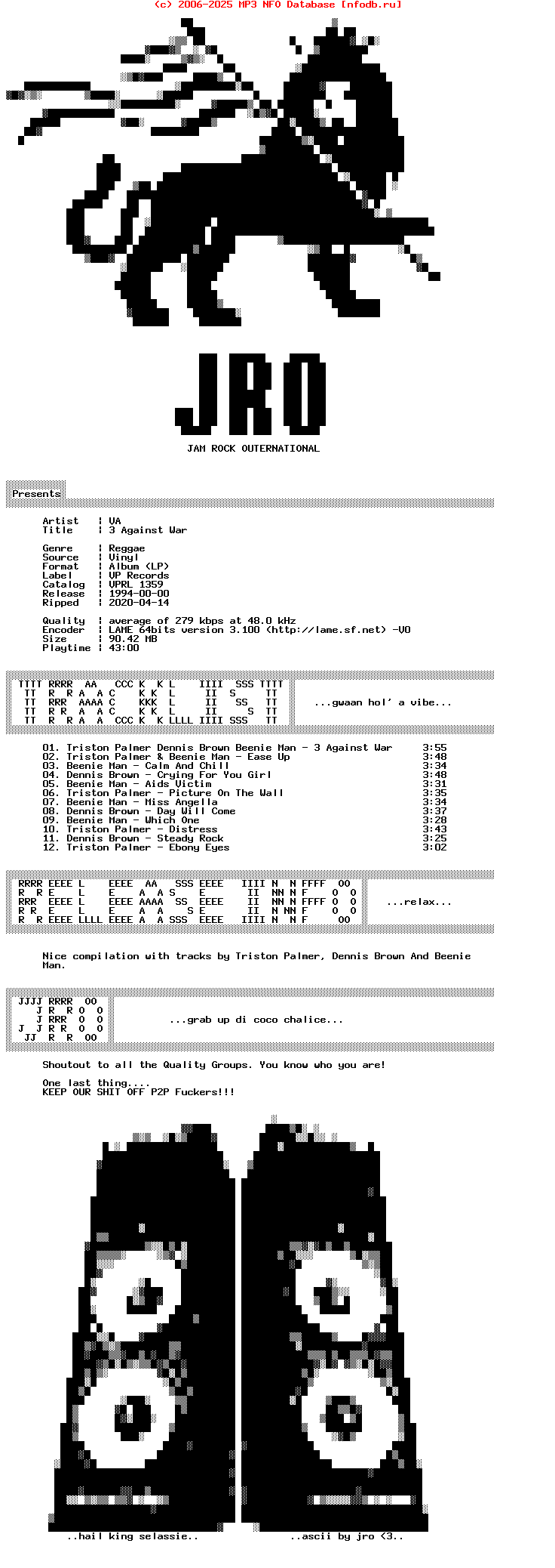 VA-3_Against_War-Lp-1994-Jro
