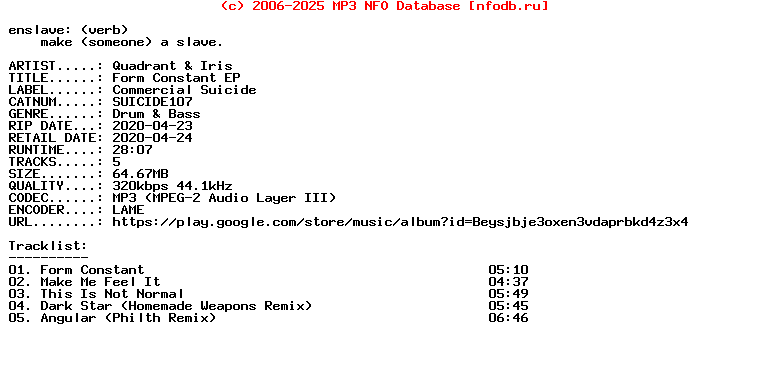 Quadrant_And_Iris-Form_Constant_Ep-(SUICIDE107)-WEB-2020