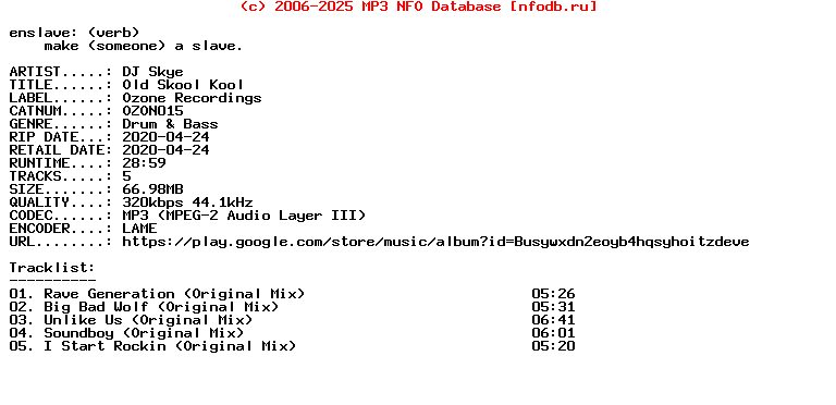 Dj_Skye-Old_Skool_Kool-(OZON015)-WEB-2020