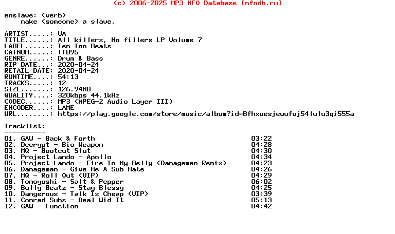 VA-All_Killers_No_Fillers_Lp_Volume_7-(TTB95)-WEB-2020
