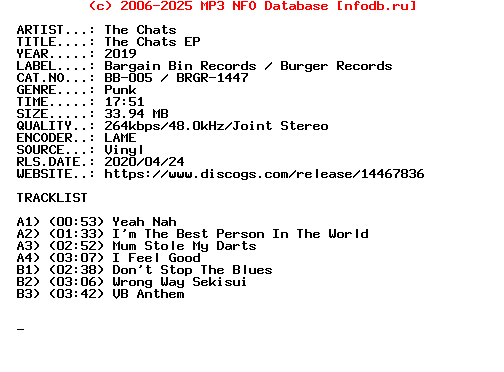 The_Chats-The_Chats_Ep-(BB-005)-Vinyl-2019