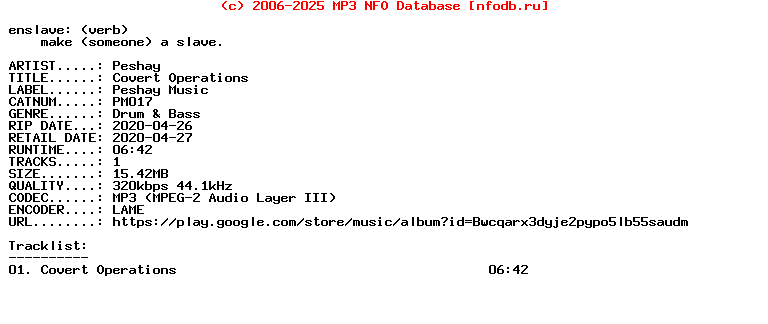 Peshay-Covert_Operations-(PM017)-Single-WEB-2020
