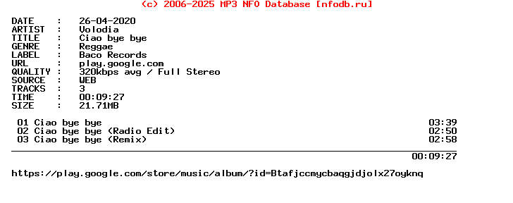 Volodia-Ciao_Bye_Bye-WEB-FR-2020