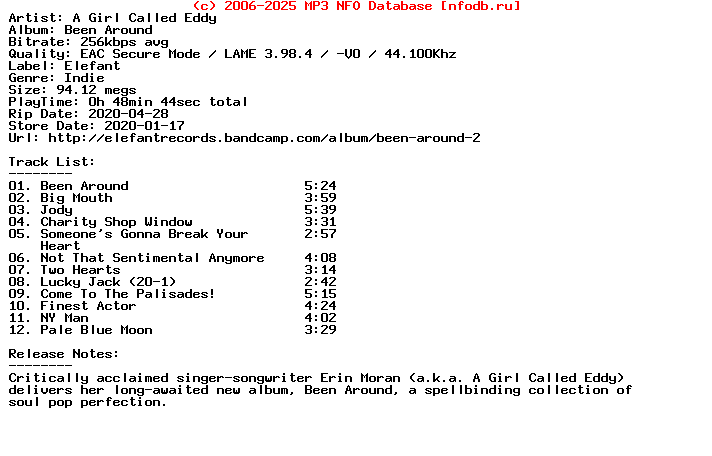 A_Girl_Called_Eddy-Been_Around-2020