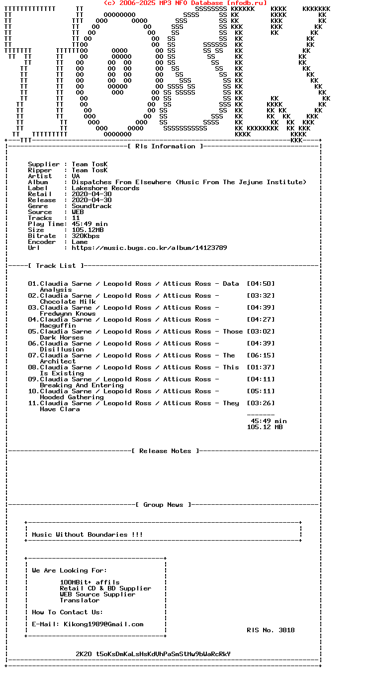 VA-Dispatches_From_Elsewhere_(MUSIC_FROM_THE_JEJUNE_INSTITUTE)-Ost-WEB-2020-TosK