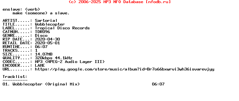 Sartorial-Wobblecopter-(TDR096)-Single-WEB-2020