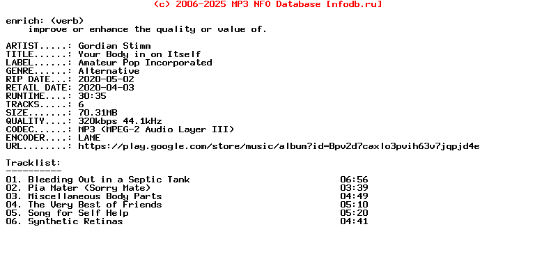 Gordian_Stimm-Your_Body_In_On_Itself-WEB-2020