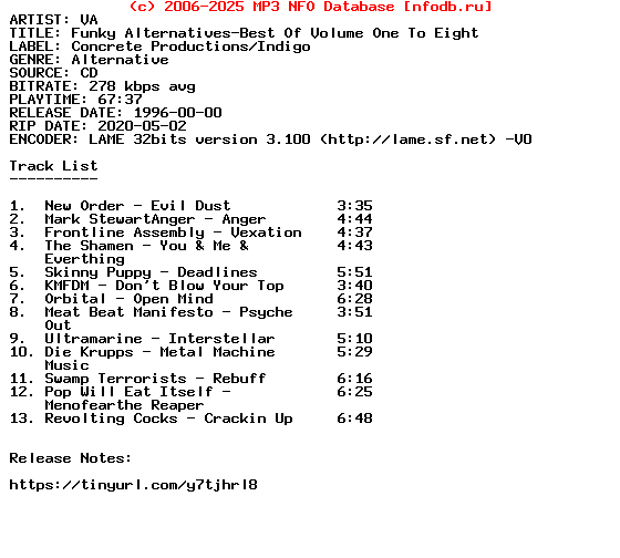 VA-Funky_Alternatives-Best_Of_Volume_One_To_Eight-1996