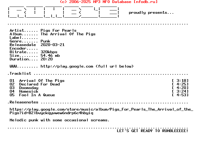 Pigs_For_Pearls-The_Arrival_Of_The_Pigs-(WEB)-2020