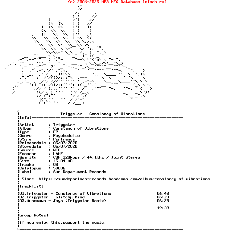Triggster_-_Constancy_Of_Vibrations-(SD086)-EP-WEB-2020-Barghest