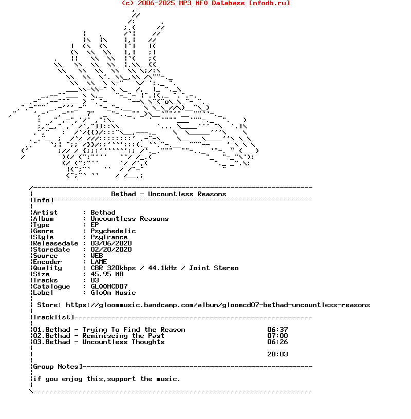 Bethad_-_Uncountless_Reasons-(GLOOMCD07)-EP-WEB-2020-Barghest