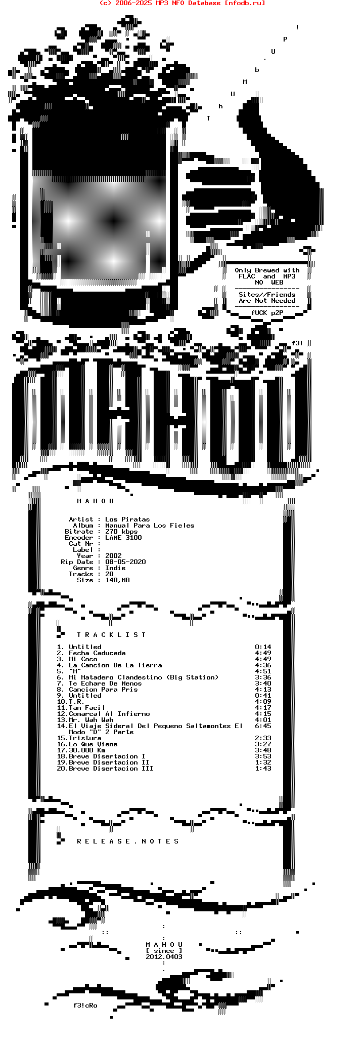 Los_Piratas-Manual_Para_Los_Fieles-ES-Remastered-CD-2002-Mahou