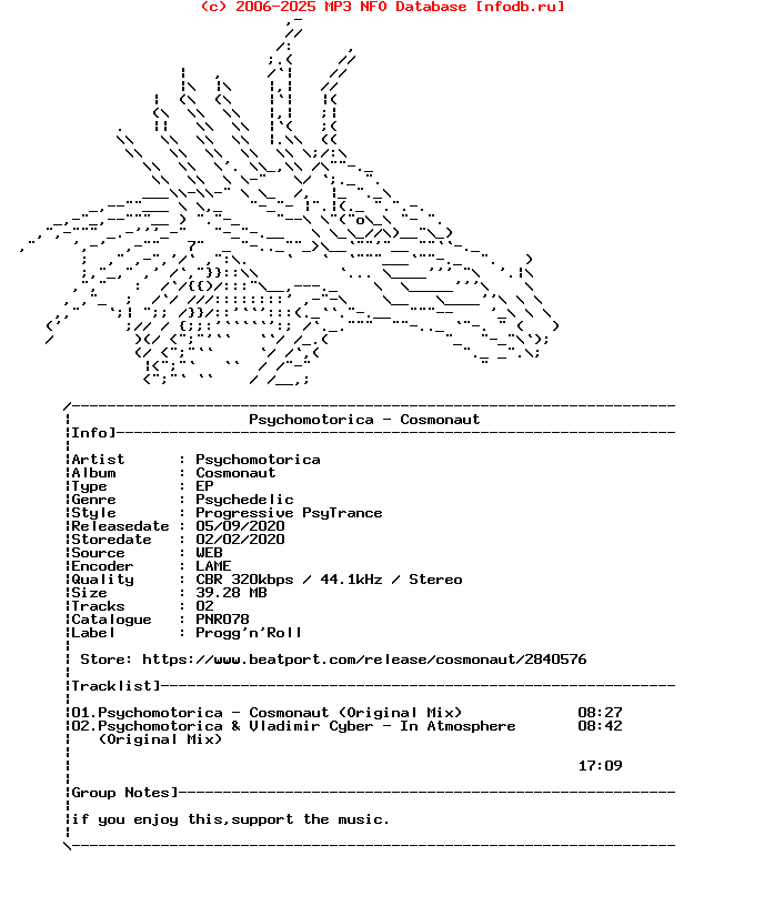 Psychomotorica_-_Cosmonaut-(PNR078)-EP-WEB-2020-Barghest