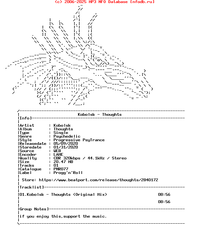 Kobolsk_-_Thoughts-(PNR077)-Single-WEB-2020-Barghest