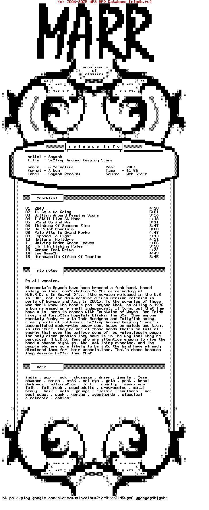 Spymob-Sitting_Around_Keeping_Score-WEB-2004-Marr