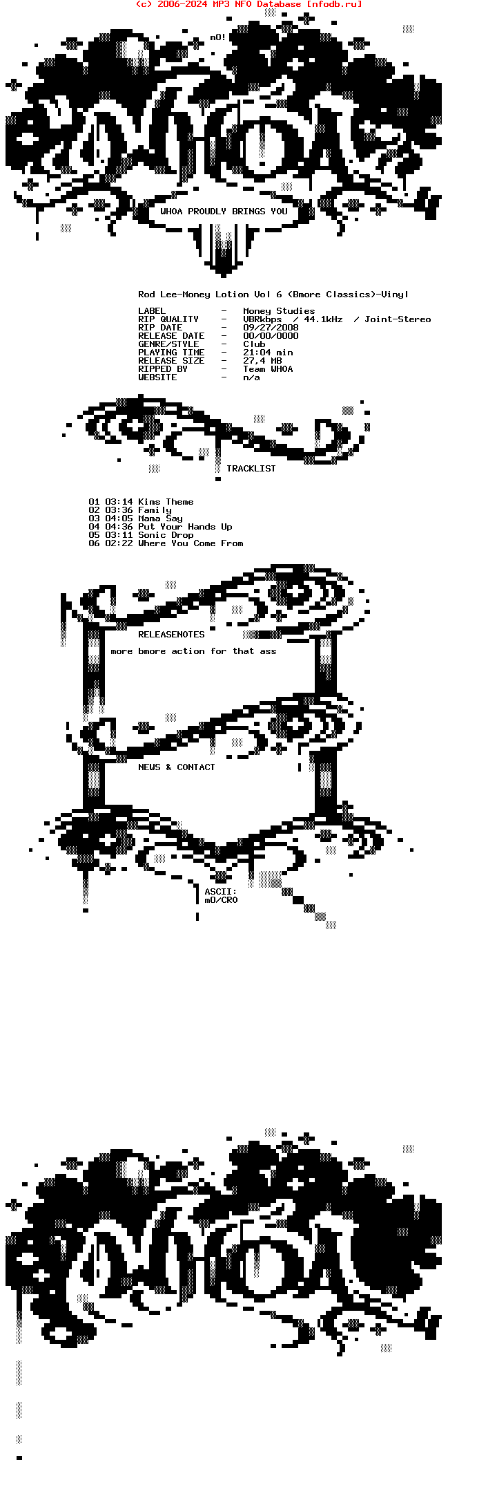 Rod_Lee-Money_Lotion_Vol_6_(BMORE_CLASSICS)-Vinyl-2008-WHOA