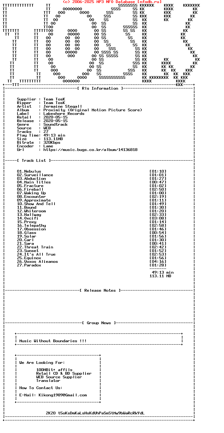 Jermaine_Stegall-Proximity_(ORIGINAL_MOTION_PICTURE_SCORE)-Ost-WEB-2020-TosK