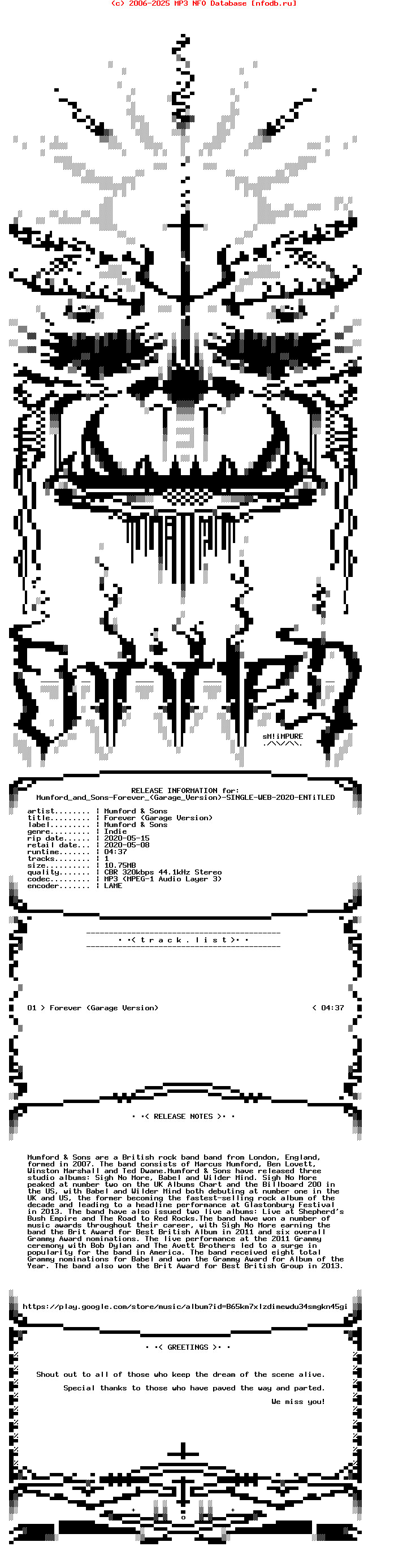 Mumford_And_Sons-Forever_(GARAGE_VERSION)-Single-WEB-2020