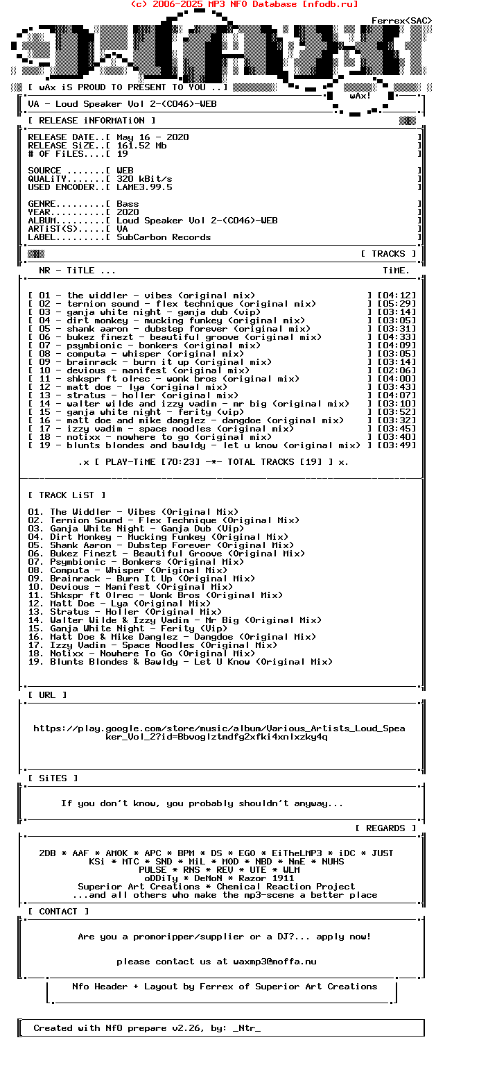 VA-Loud_Speaker_Vol_2-(C046)-WEB-2020