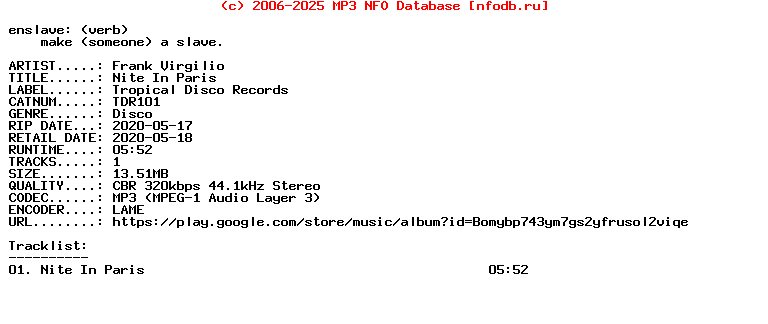 Frank_Virgilio-Nite_In_Paris-(TDR101)-Single-WEB-2020