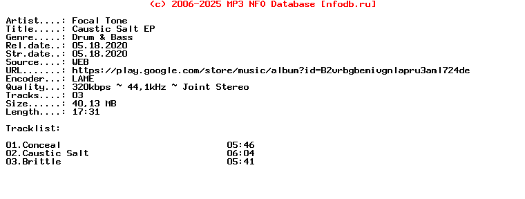 Focal_Tone-Caustic_Salt_Ep-(CITRUS20010)-WEB-2020