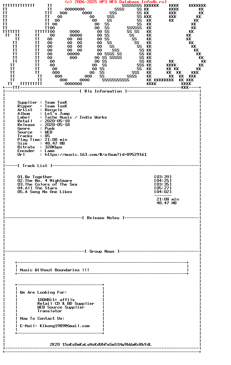 Recycle-Lets_Jump-WEB-Cn-2020-TosK