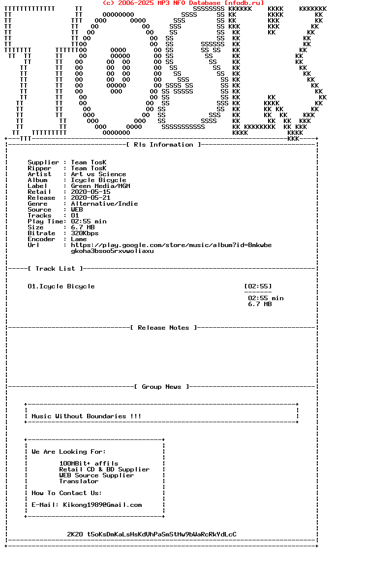 Art_Vs_Science-Icycle_Bicycle-(D9324690179244)-Single-WEB-2020-TosK