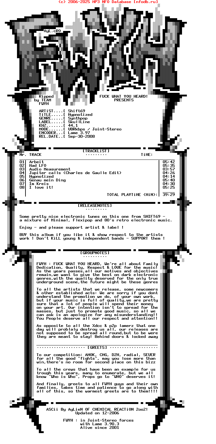 Shift69-Hypnotized-CDR-DE-UK-2008