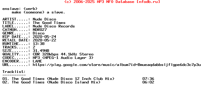 Nude_Disco-The_Good_Times-(NDR027)-WEB-2020